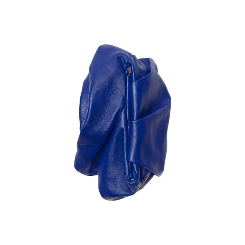 Burberry Lambskin Clutch Women's Knight Blue-3