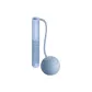[Rechargeable][Upgraded 5 Keys Jump Rope]All Blue,[60 Silicone Large Ball Version]+Weighted