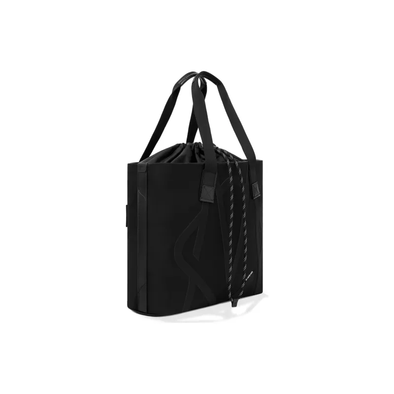 RIMOWA Recycled Nylon With Leather Tote Bag, Shopping Bag, Handbag Unisex Black-1
