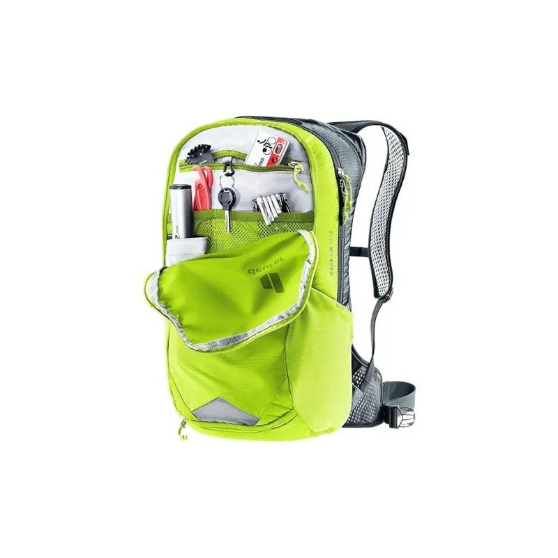 DEUTER Polyamide Fabric Cycling Bag Backpack Unisex Neon Yellow-4