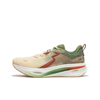 361° Cushioning Anti Slip And Wear Resistant Low Top Running Shoes Men's White Green