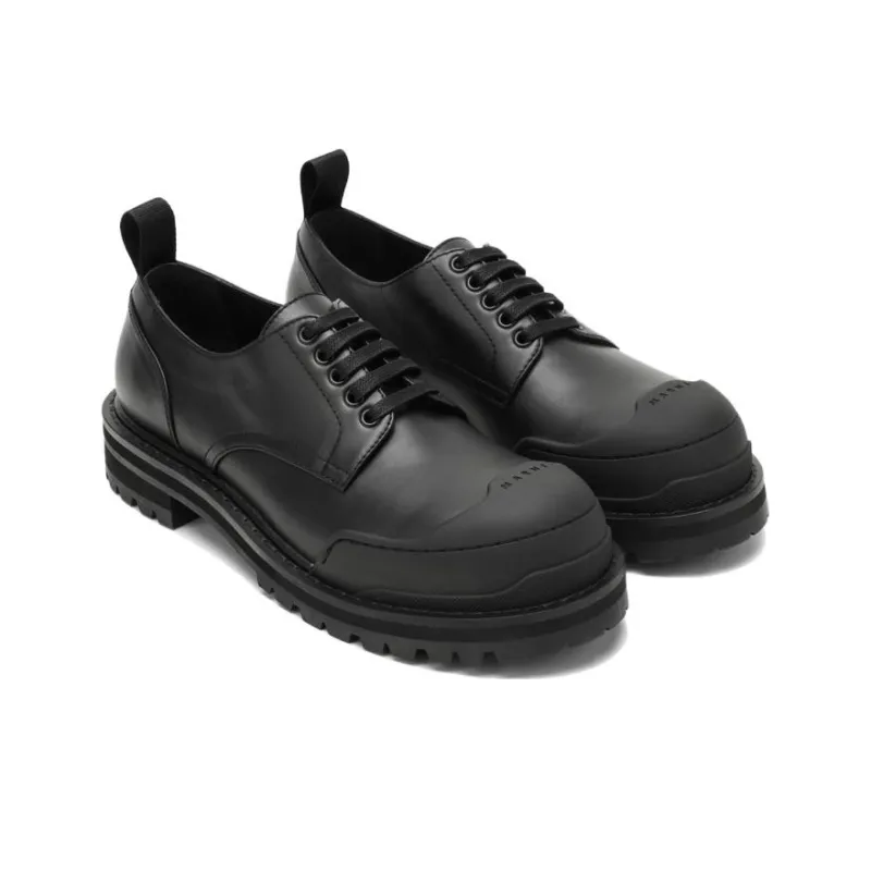 MARNI Chunky Lace Up Shoes Women's-2