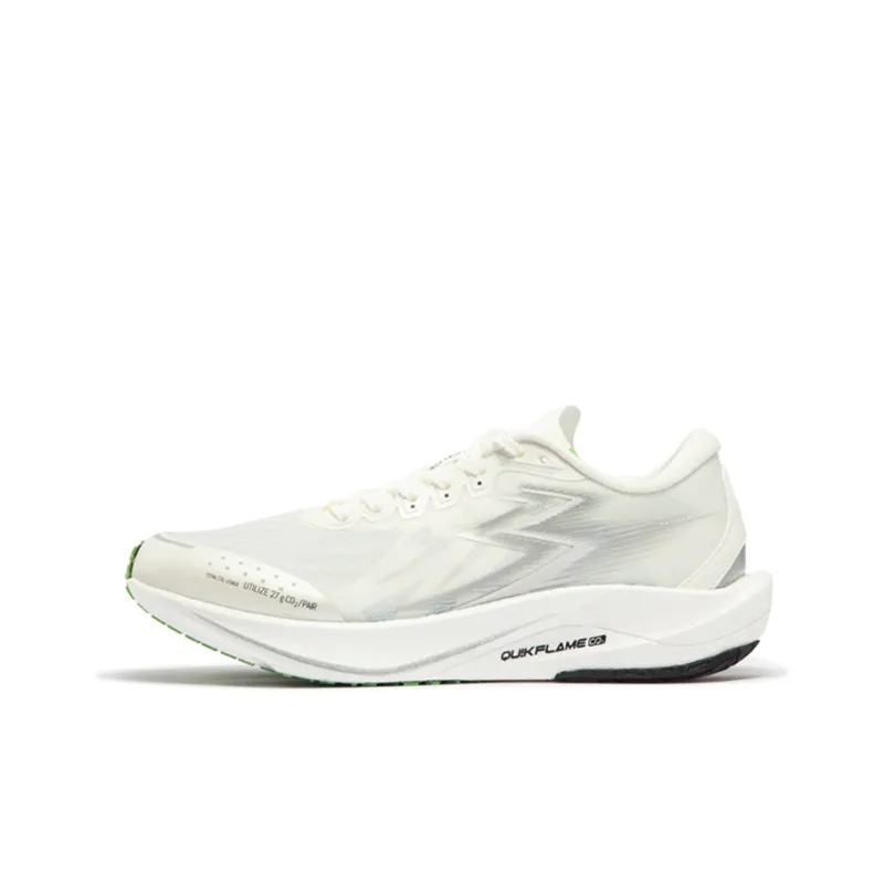 361° Speed ​​2 Pro Running Shoes Unisex Low Top Feather White/Silver White-0