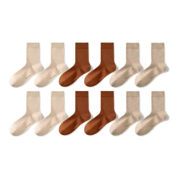 HLA Mid Calf Socks Women's 6 Pack
