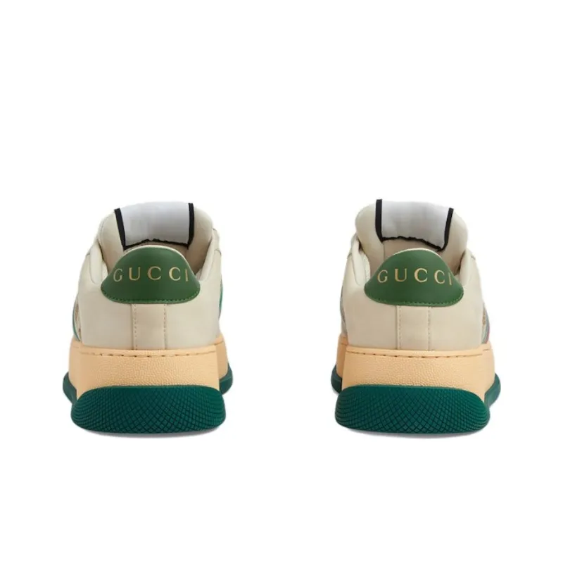 GUCCI Women's Screener 'GG Motif Beige Green' Women's-3
