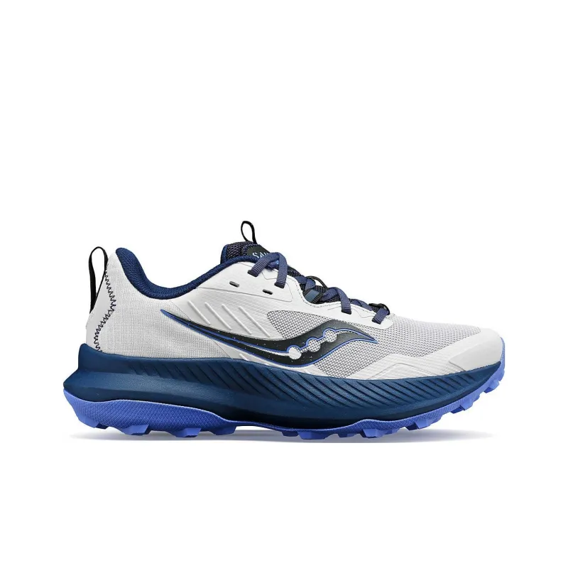 Saucony Cushioning Wear Resistant Low Top Dd Women's Blue Gray-1