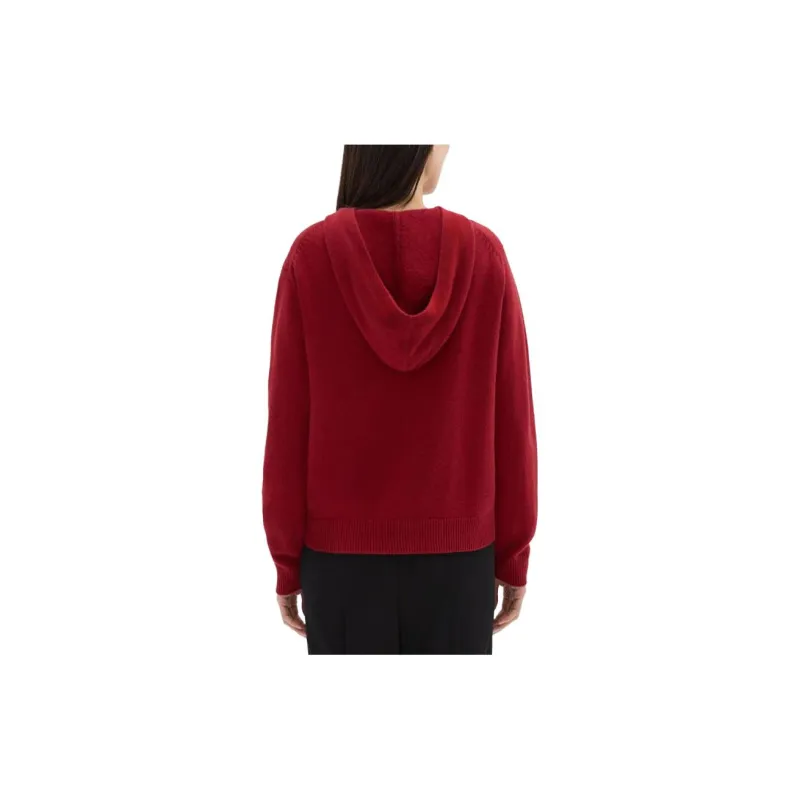 THEORY Cashmere Sweater Women's Red Peony-1