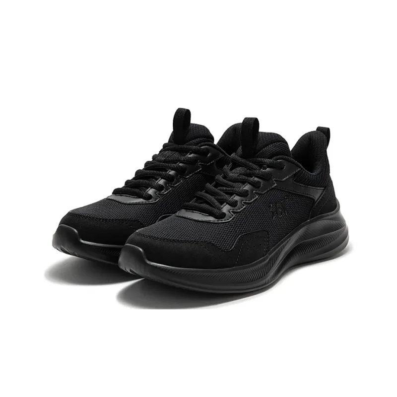 361° Cushioned Slip Resistant Low Top Running Shoes Women's Obsidian Black-2
