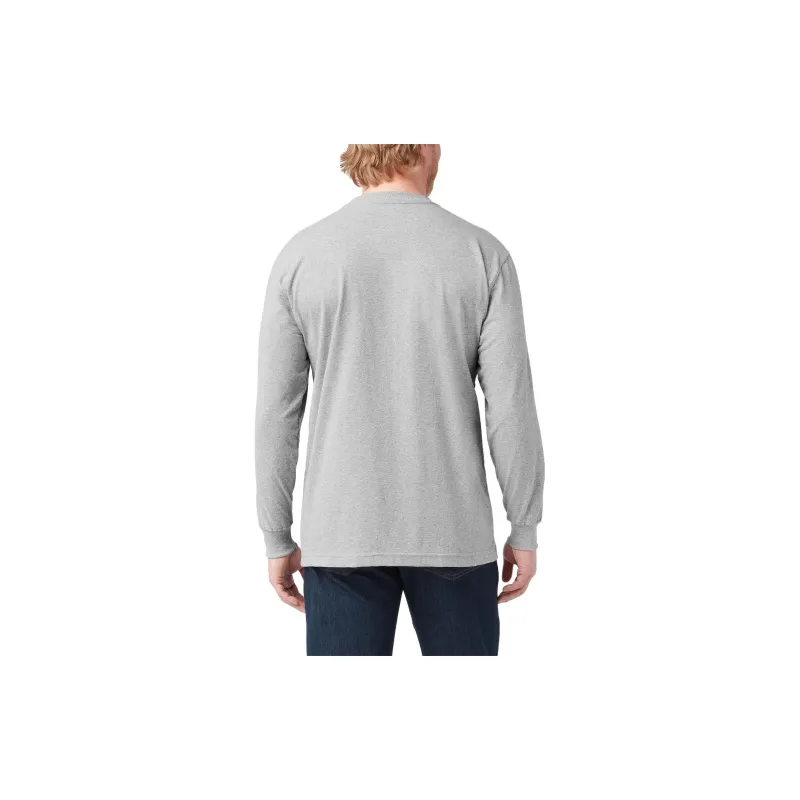 Dickies Heavyweight Long Sleeve Pocket T-Shirt T-Shirt Men's Gray-1