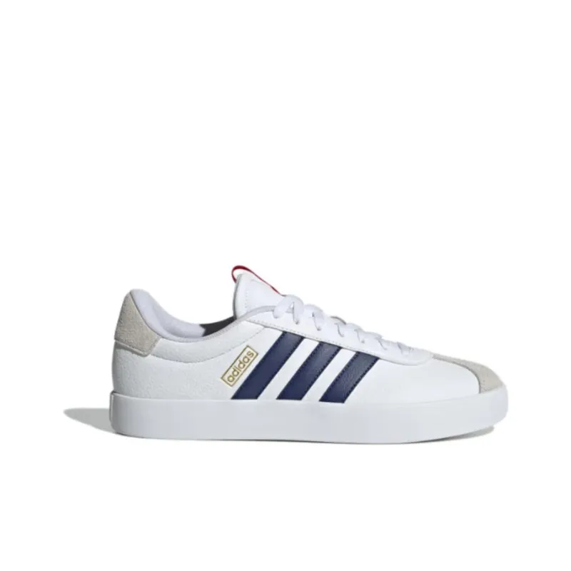 Adidas Vl Court 3.0 Cloud White Dark Blue Better Scarlet-1