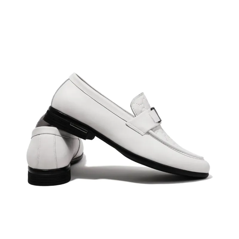 PALMPOLO Loafers Men White/Black-1
