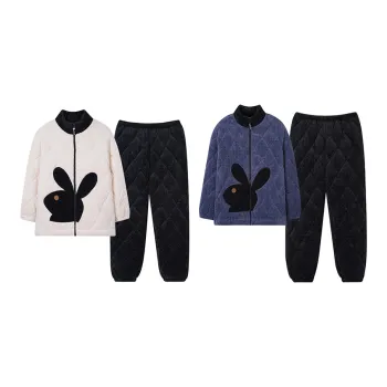 Sha Qian Pajama Set Winter Unisex