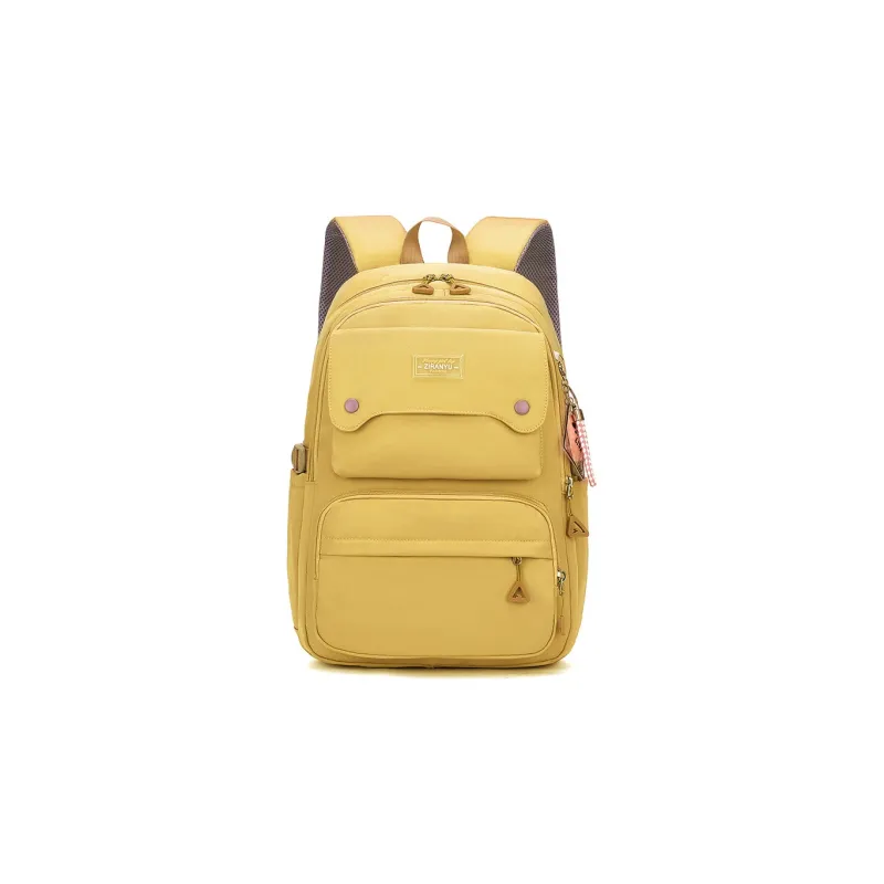 Natural Fish Nylon Backpacks Regular Unisex Blue/Purple/Black/Pink/Gray/Yellow-10