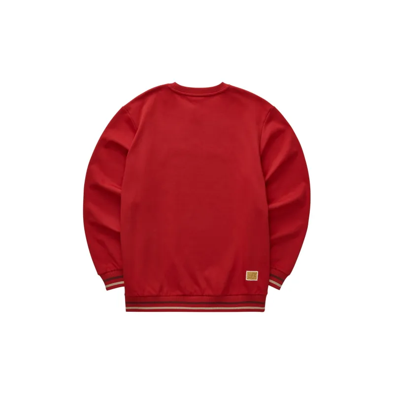 Skechers New Year Sweatshirt Unisex Berry Red-1