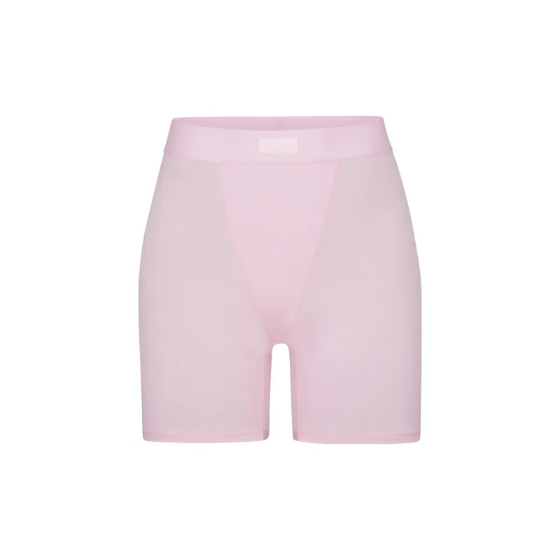 SKIMS FW23 BOYFRIEND BOXER Underpants Women's CHERRY BLOSSOM/Cherry Blossom Pink-0