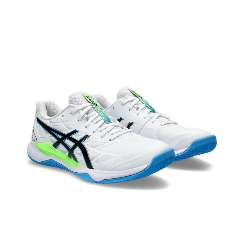 Asics Gel Tactic 12 White Lime Burst-3