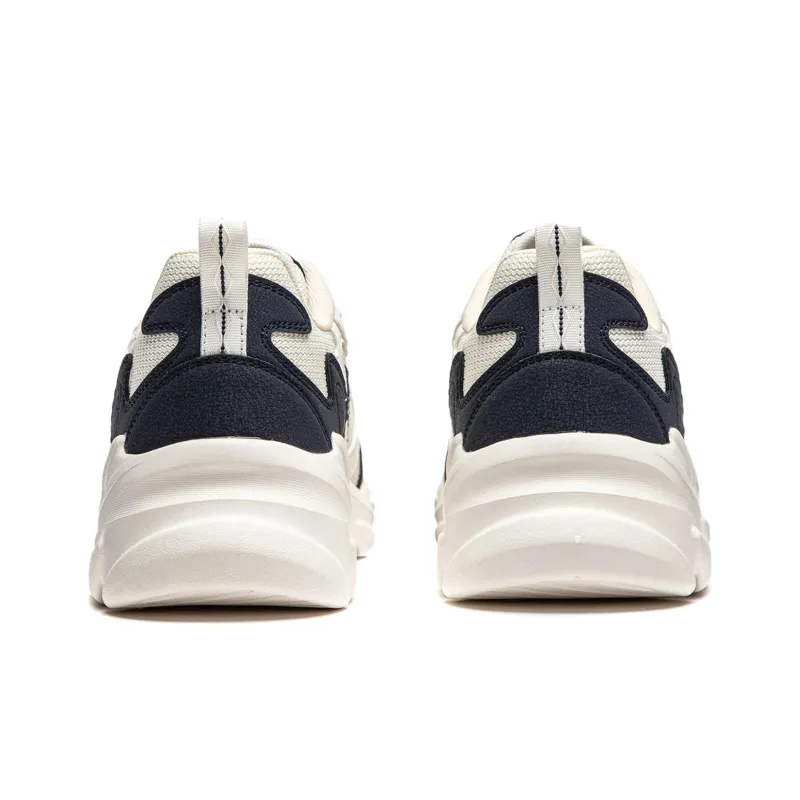 LiNing Cloud Sea Cushioning Anti-Slip And Wear-Resistant Support Casual Shoes Men's Blue White-5
