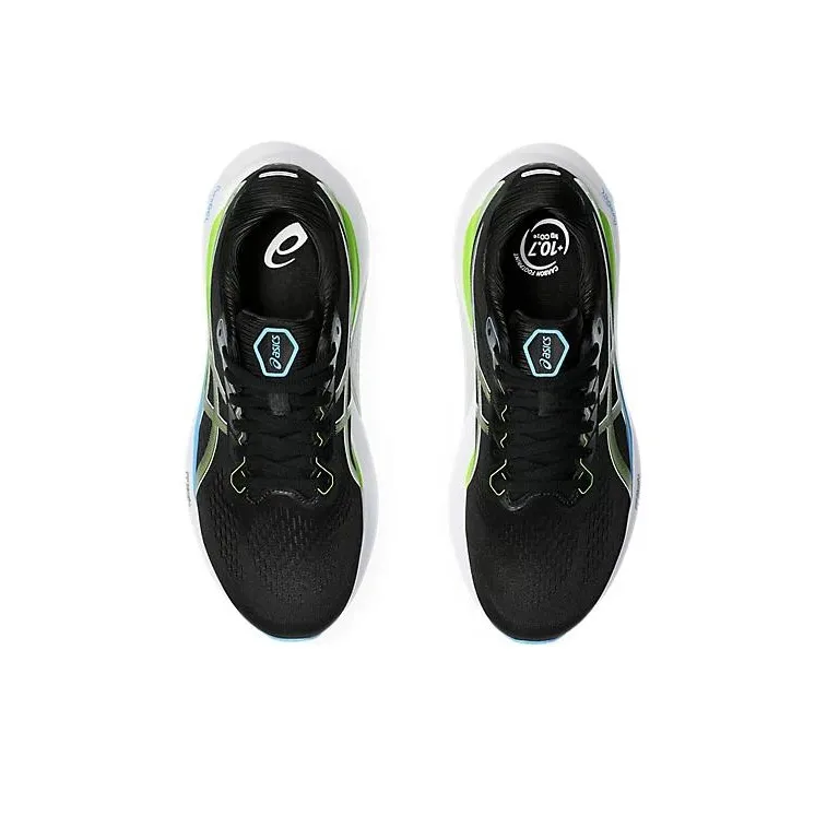 Asics Gel Kayano 30 Black Electric Lime-3