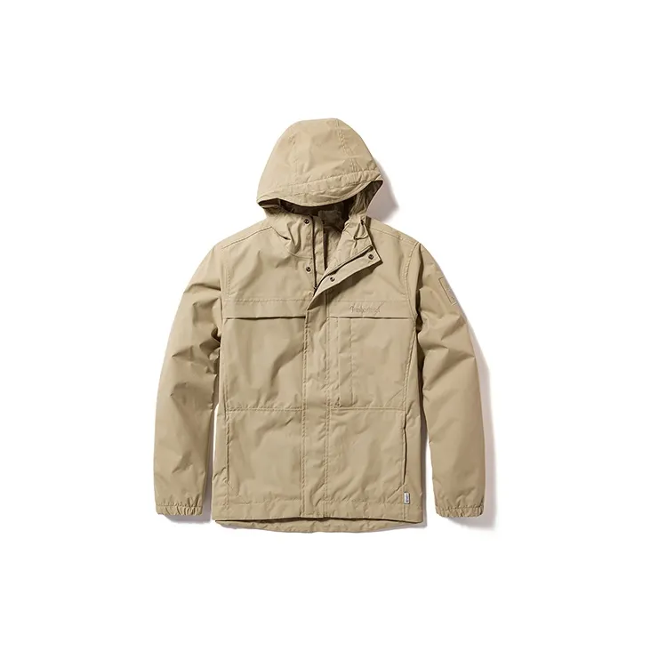 Timberland Waterproof And Windproof Windbreaker Jacket Men's Licorice Yellow-0