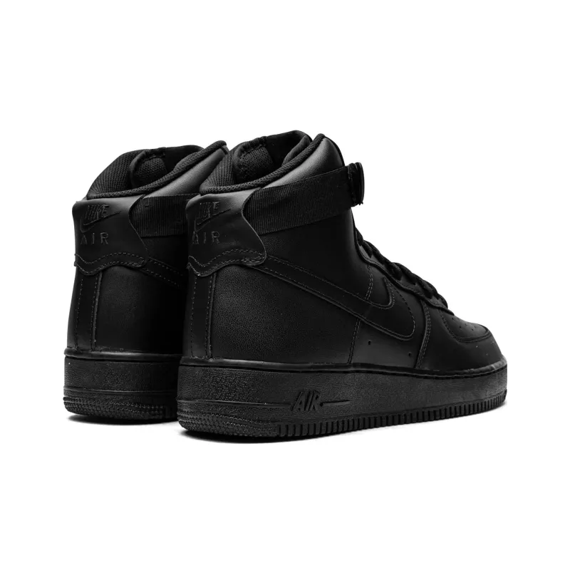 Nike Air Force 1 High 07 Triple Black-4