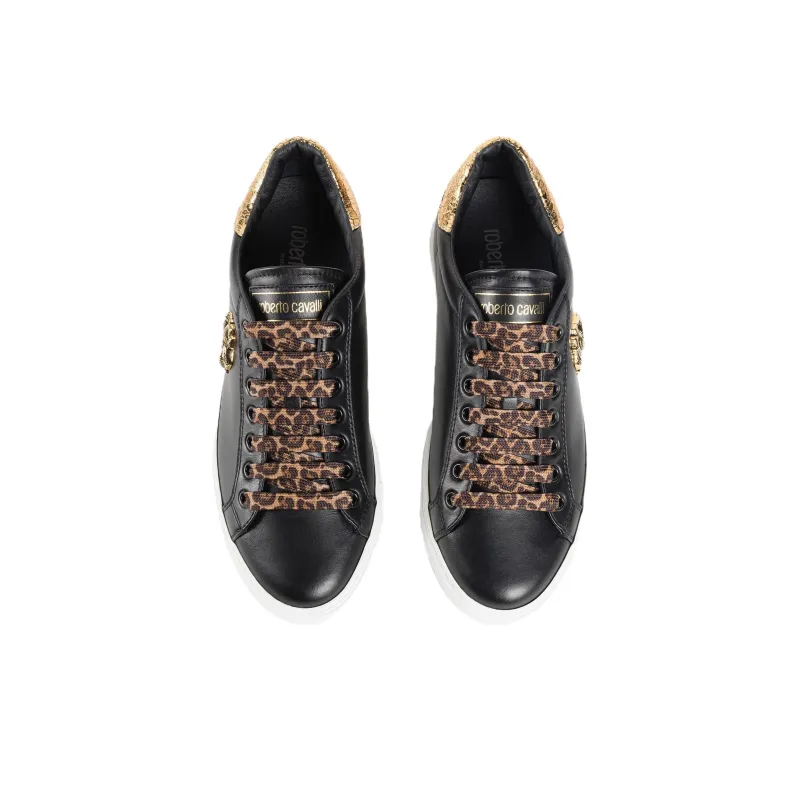 Roberto Cavalli Skateboard Shoes Women's Black-2