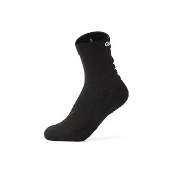 QIAODAN Mid Calf Socks Women's 1 Pack Black