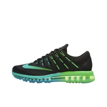 Nike Air Max 2016 Anti Slip Wear Resistant Low Top Running Shoes Men's Black