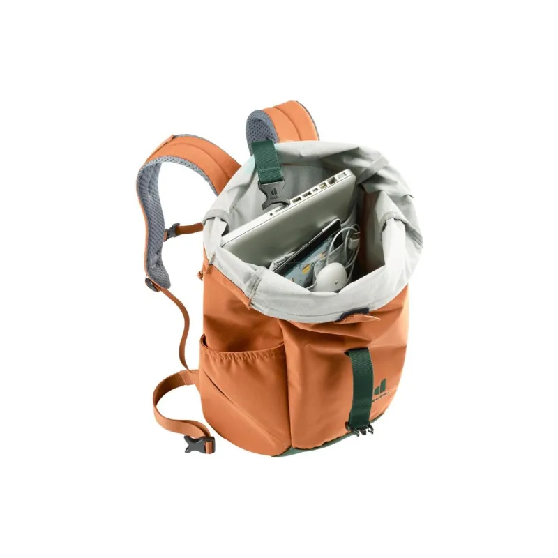 DEUTER Recycled Polyester Backpack Unisex Chestnut Ivy-9