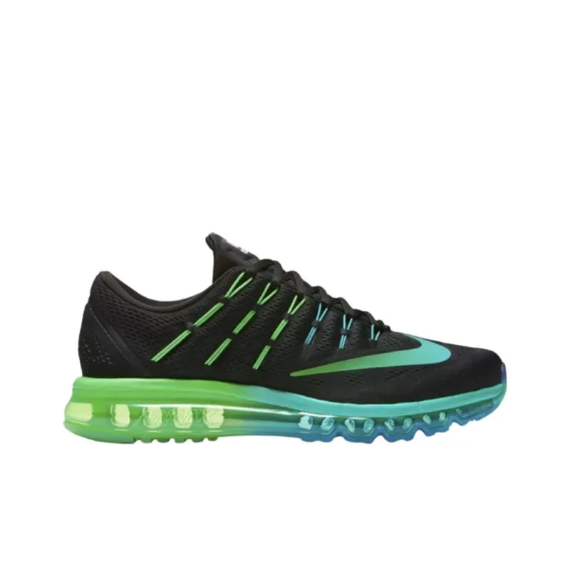 Nike Air Max 2016 Anti Slip Wear Resistant Low Top Running Shoes Men's Black-1
