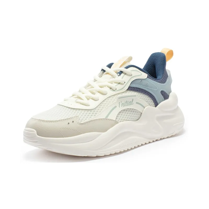 361° Cloud Comfort 3 Cushioned Slip Resistant Low Top Casual Shoes Men's White Blue-1