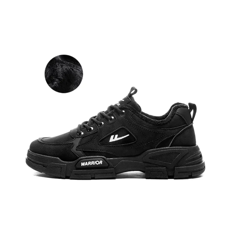 Warrior Wear Resistant Water Resistant And Warm Low Top Outdoor Shoes Men's Black-1
