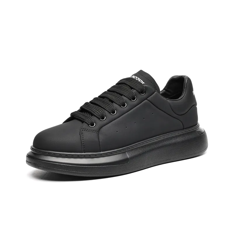 TRUMPPIPE Anti Slip And Wear Resistant Height Increasing Low Top Skateboard Shoes Men's-1