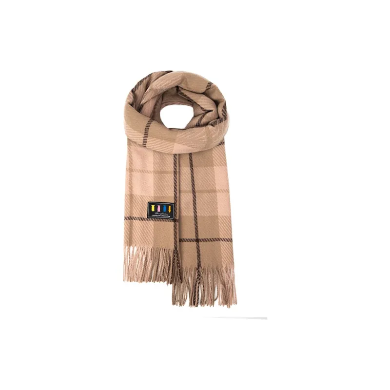 BAIJUAN Knit Scarves Unisex-7