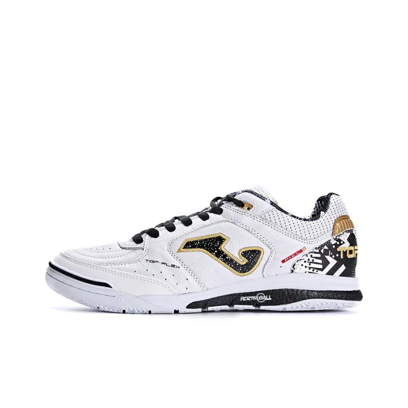 Joma Anti Slip Wear Resistant Soccer Shoes Men's White-0