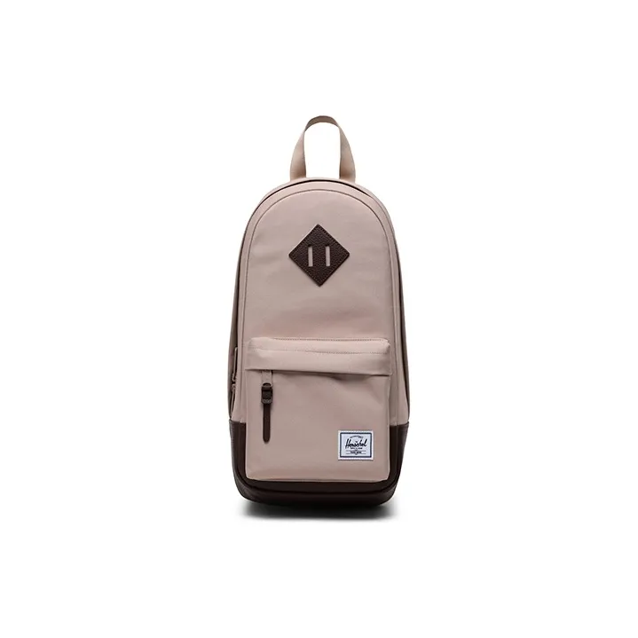 Herschel Recycled Material Shoulder Bag, Crossbody Bag Unisex Light Pink-0