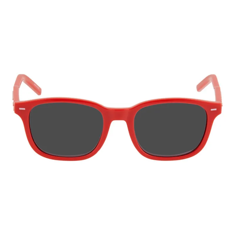 LACOSTE Acetate Rectangular Sunglasses Kids' Red-0