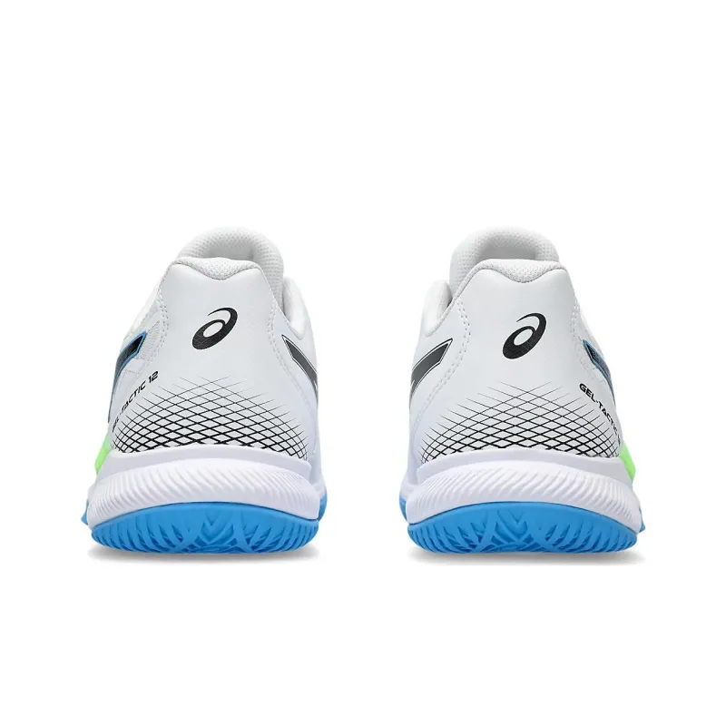 Asics Gel Tactic 12 White Lime Burst-5