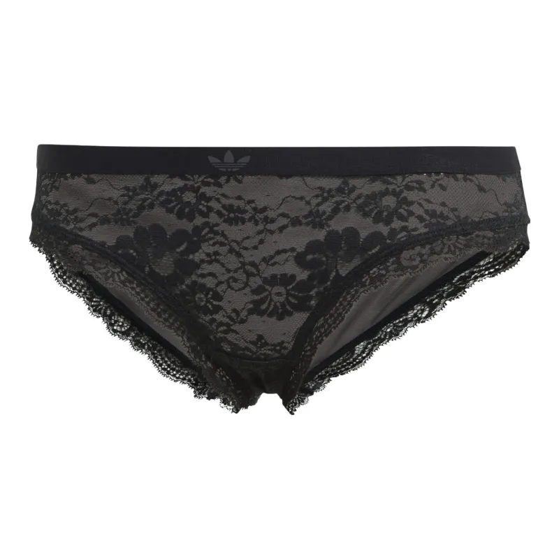 Adidas Originals MODERN FLEX LACE CHEEKY Underpants Women's 1 Pack Black-0