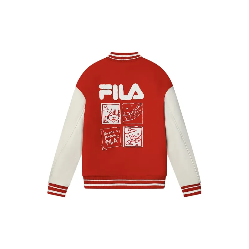 FILA Puffer Jacket Men's Legend Red-1