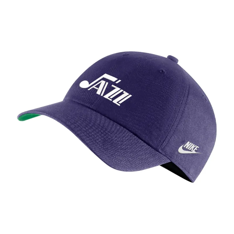 Nike Utah Jazz Hardwood Classics Nike Nba Adjustable Cap-0