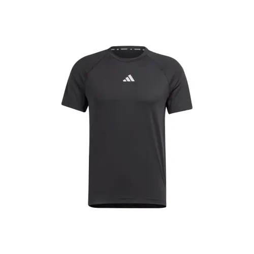 Adidas Gym+ T-Shirts Men Black