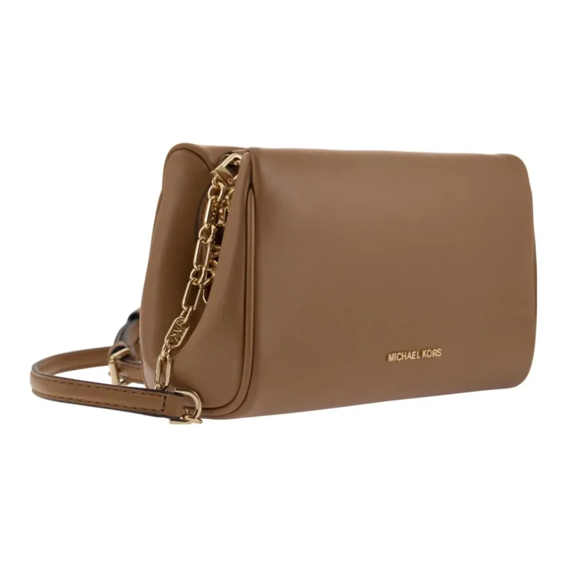 MICHAEL KORS Belle Leather Crossbody Bag Shoulder Bag Women's Brown-1