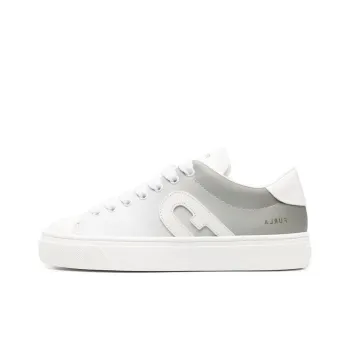 Furla Joy Low-Top Skateboard Shoes 3.5cm Women's White Gray
