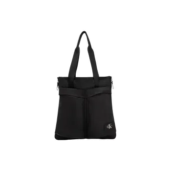 CALVIN KLEIN Fabric Tote Bag Shopping Bag Shoulder Bags Men's Space Black