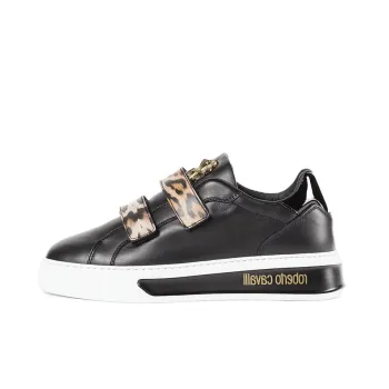 Roberto Cavalli Low-Top Skateboard Shoes Women's Black