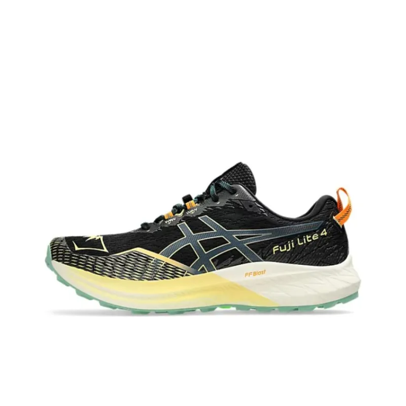 Asics Fuji Lite 4 Black Magnetic Blue-0