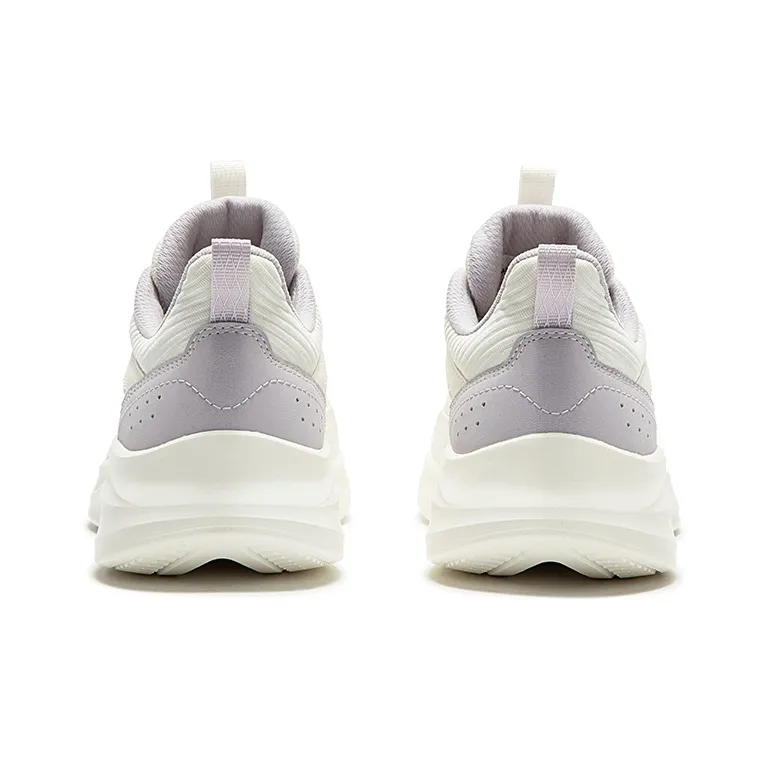 361° Blade 2.0 Cushioned Slip Resistant Low Top Cushioning Outsole Sprint Running Shoes Women's White Purple-3