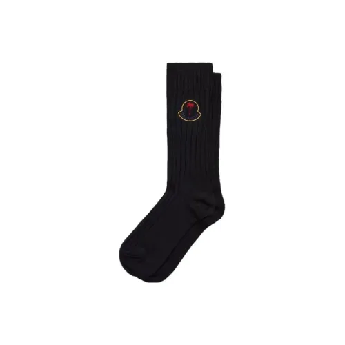 Moncler Mid-Calf Socks Men's Marine Blue