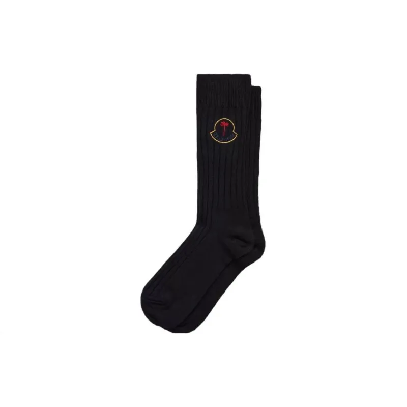 Moncler Mid-Calf Socks Men's Marine Blue-0