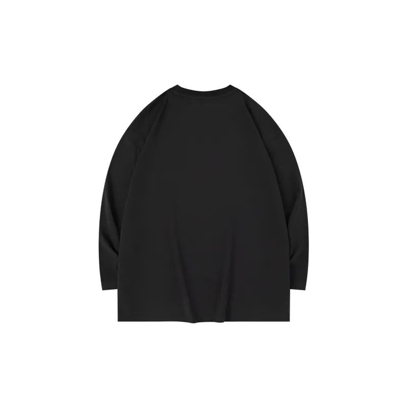 QIAODAN Dry Drop Shoulder Sleeve T Shirt Women's Black-1